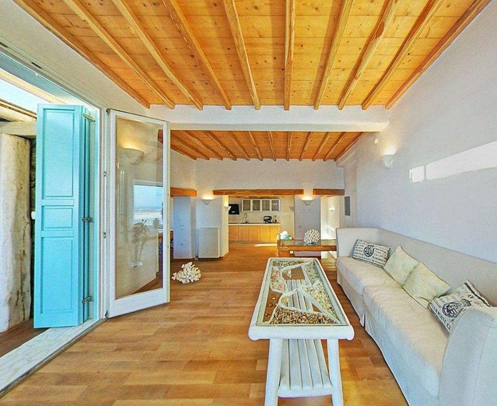 Villa Lina in Mykonos interior