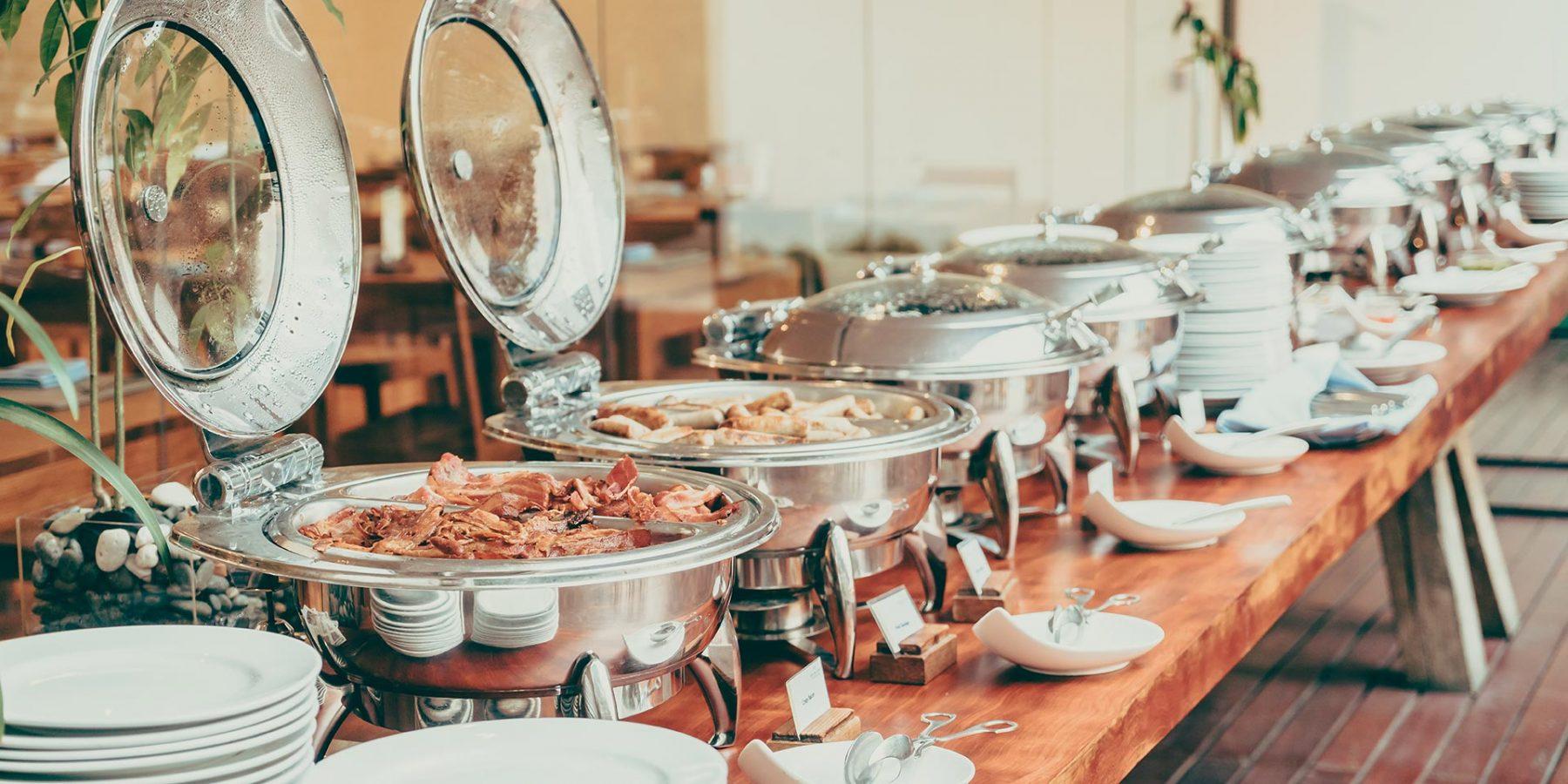 wedding catering buffet