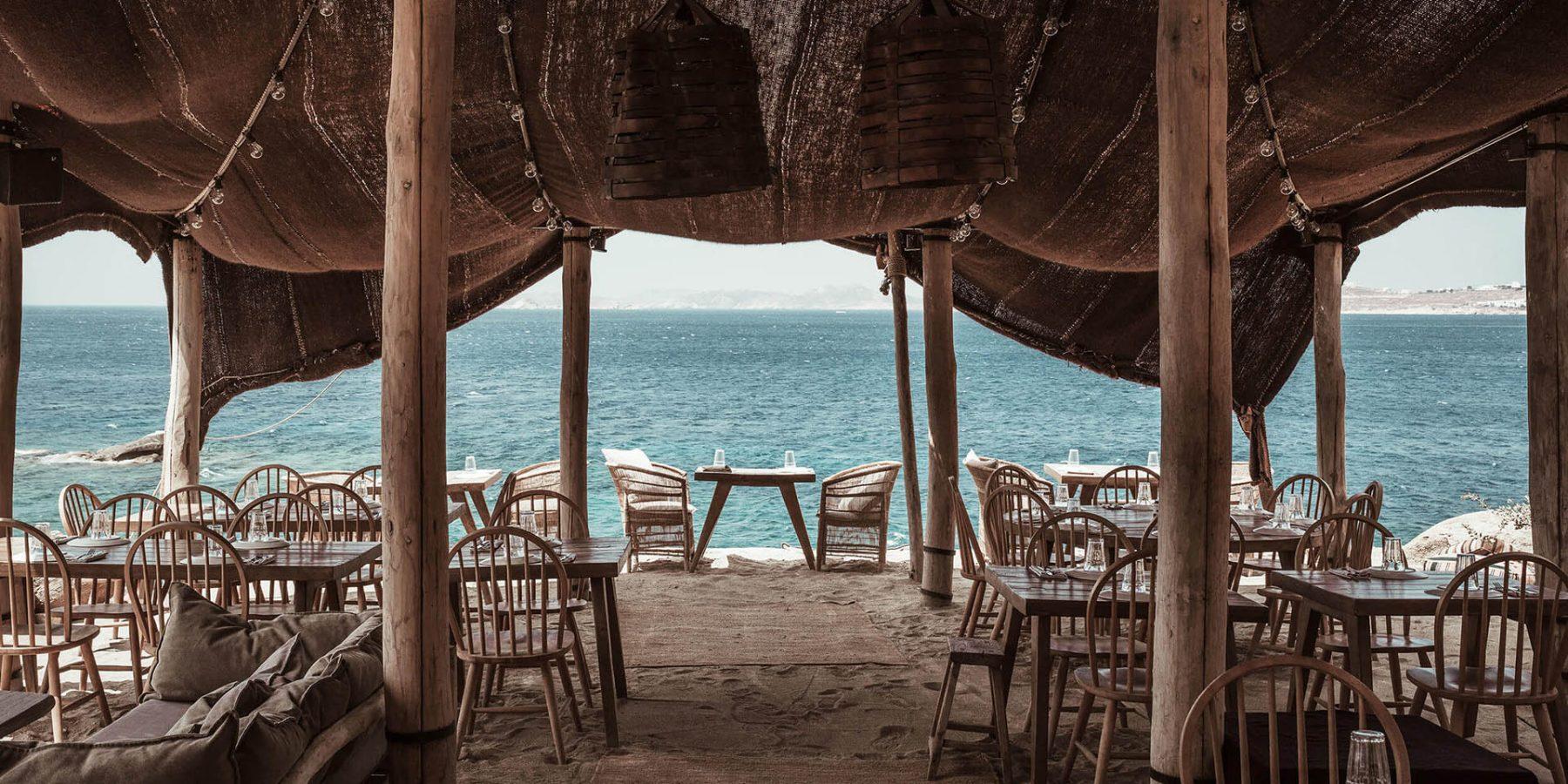 Restaurant on the beach