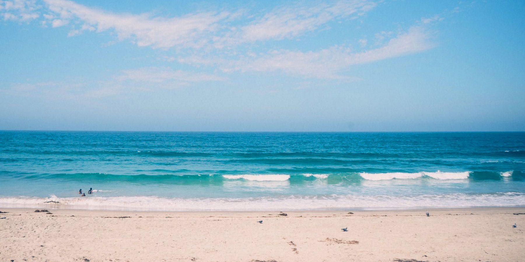 A pristine Mykonian beach