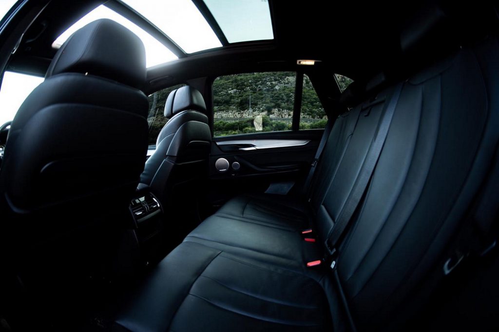 BMW X5 in Mykonos interior