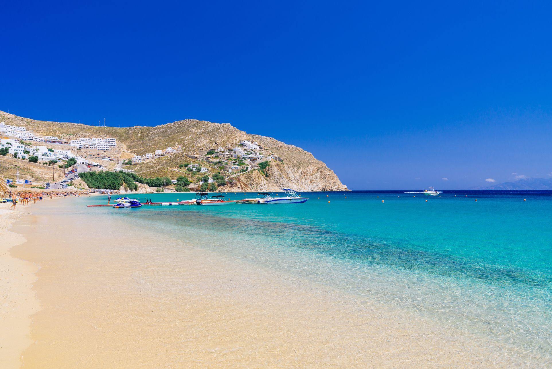 Beach in Mykonos