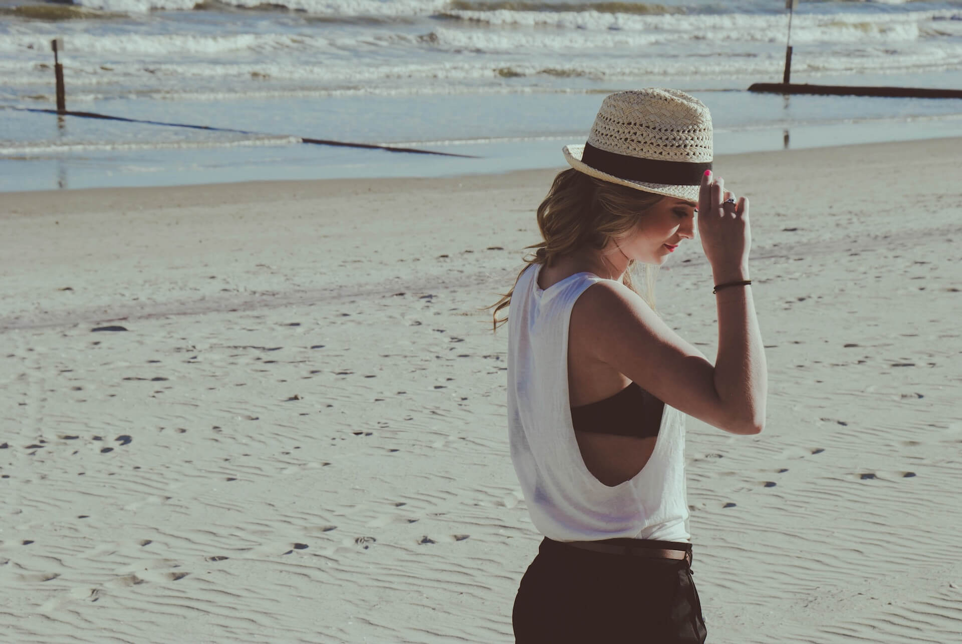 Girl at the beach