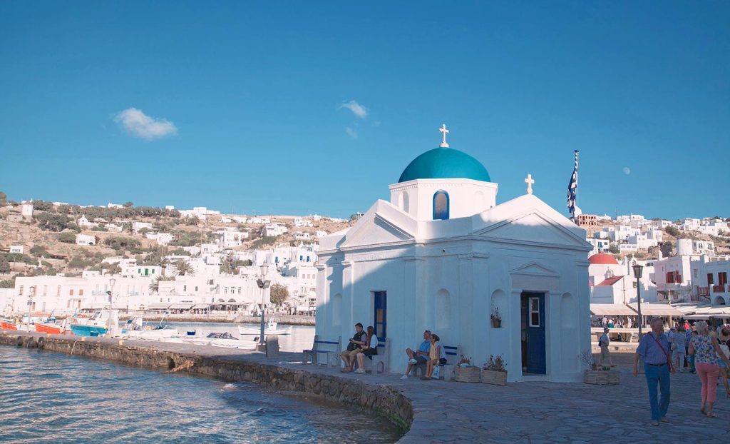 mykonos in greece