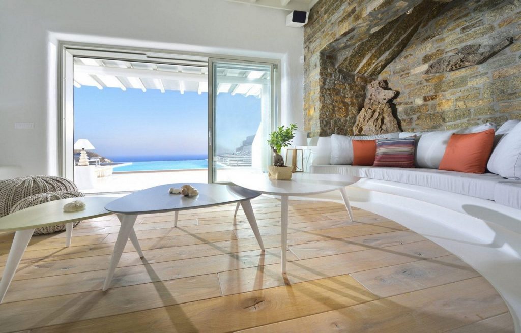 Villa Marilyn in Mykonos interior