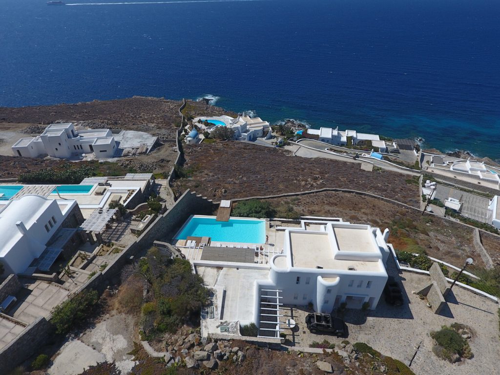 Villa Amelly in Mykonos exterior