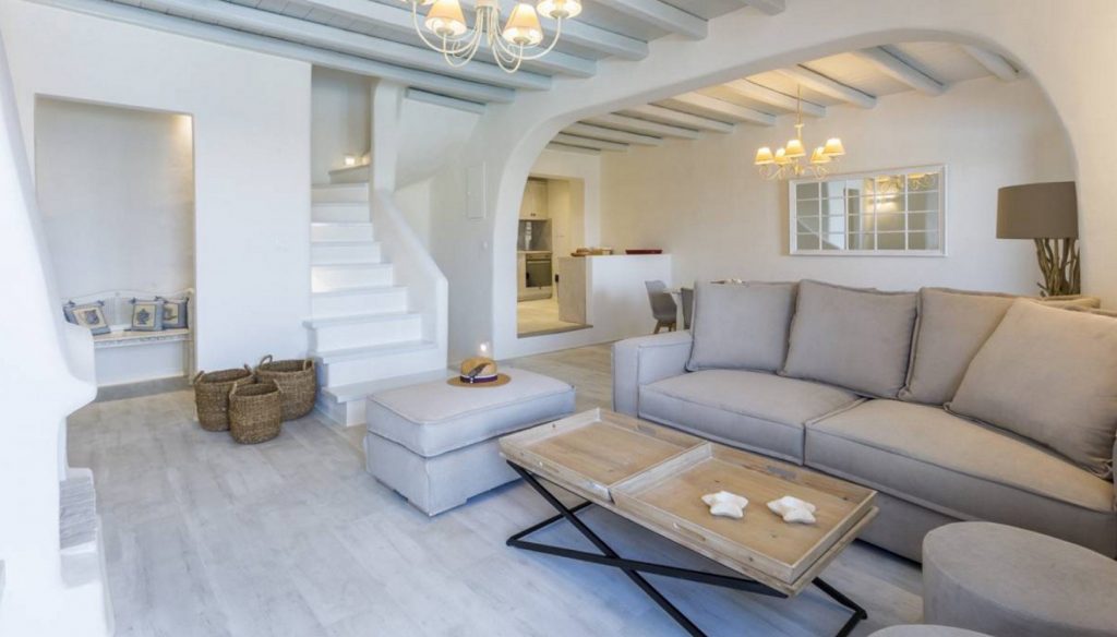 Villa Streep in Mykonos interior