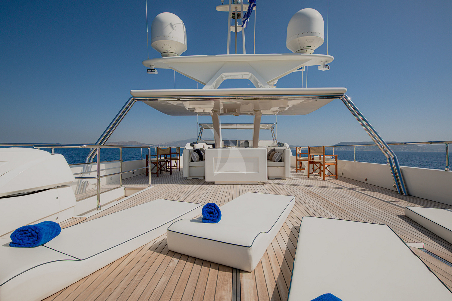 The Tecnomar 139 yacht