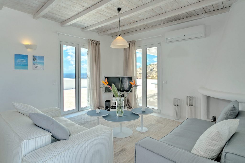 Villa Straight in Mykonos interior