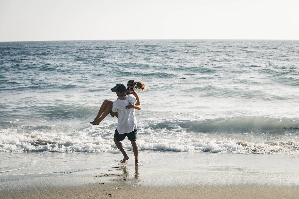 Couple at the beach