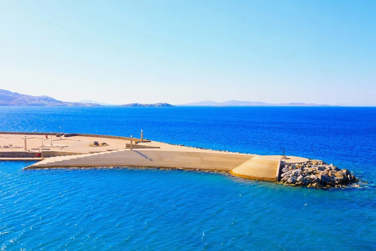 Dock in Mykonos