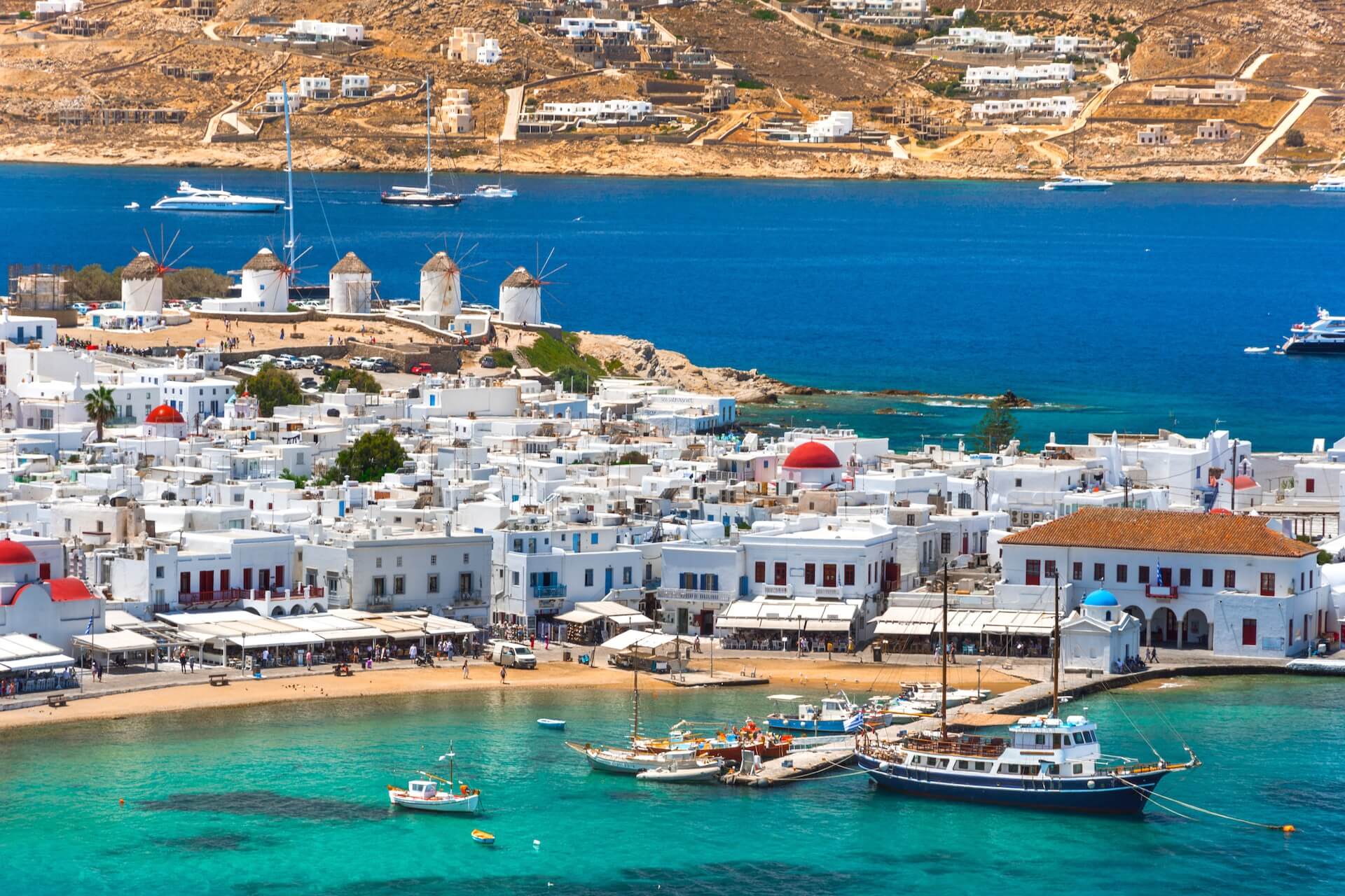 Mykonos town