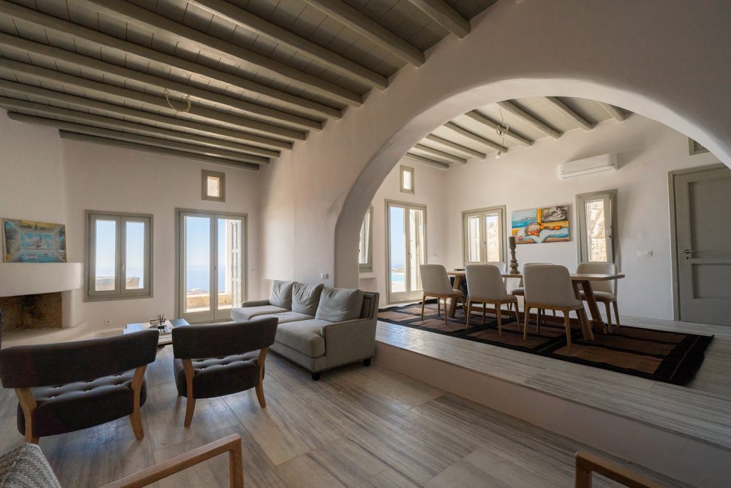 Villa Delevingne in Mykonos interior