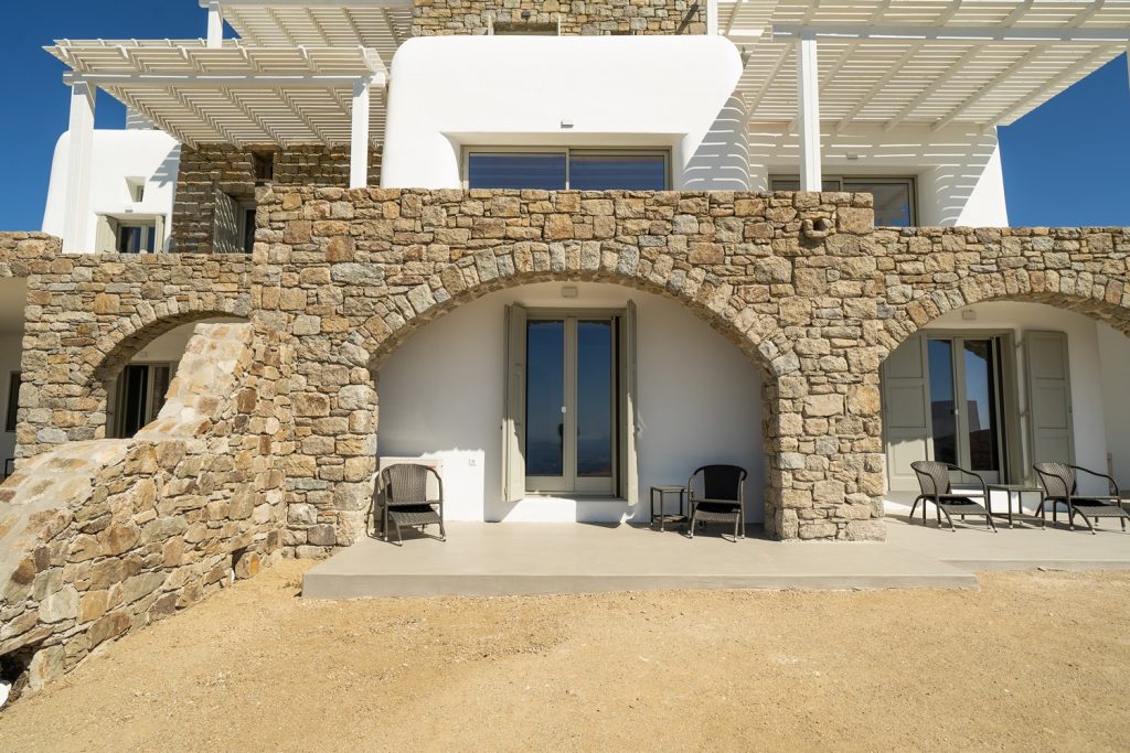 Villa Poehler in Mykonos exterior