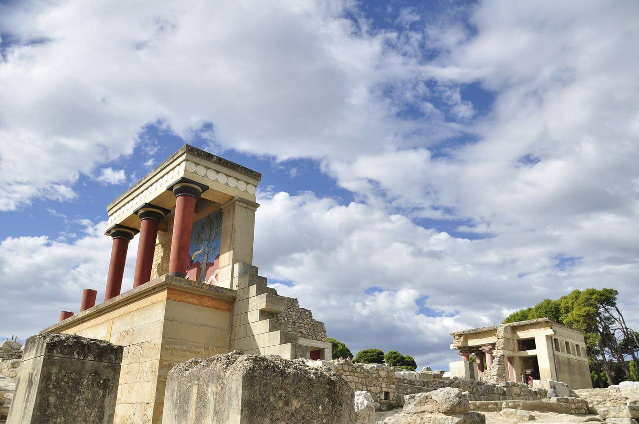 Knossos palace, Crete