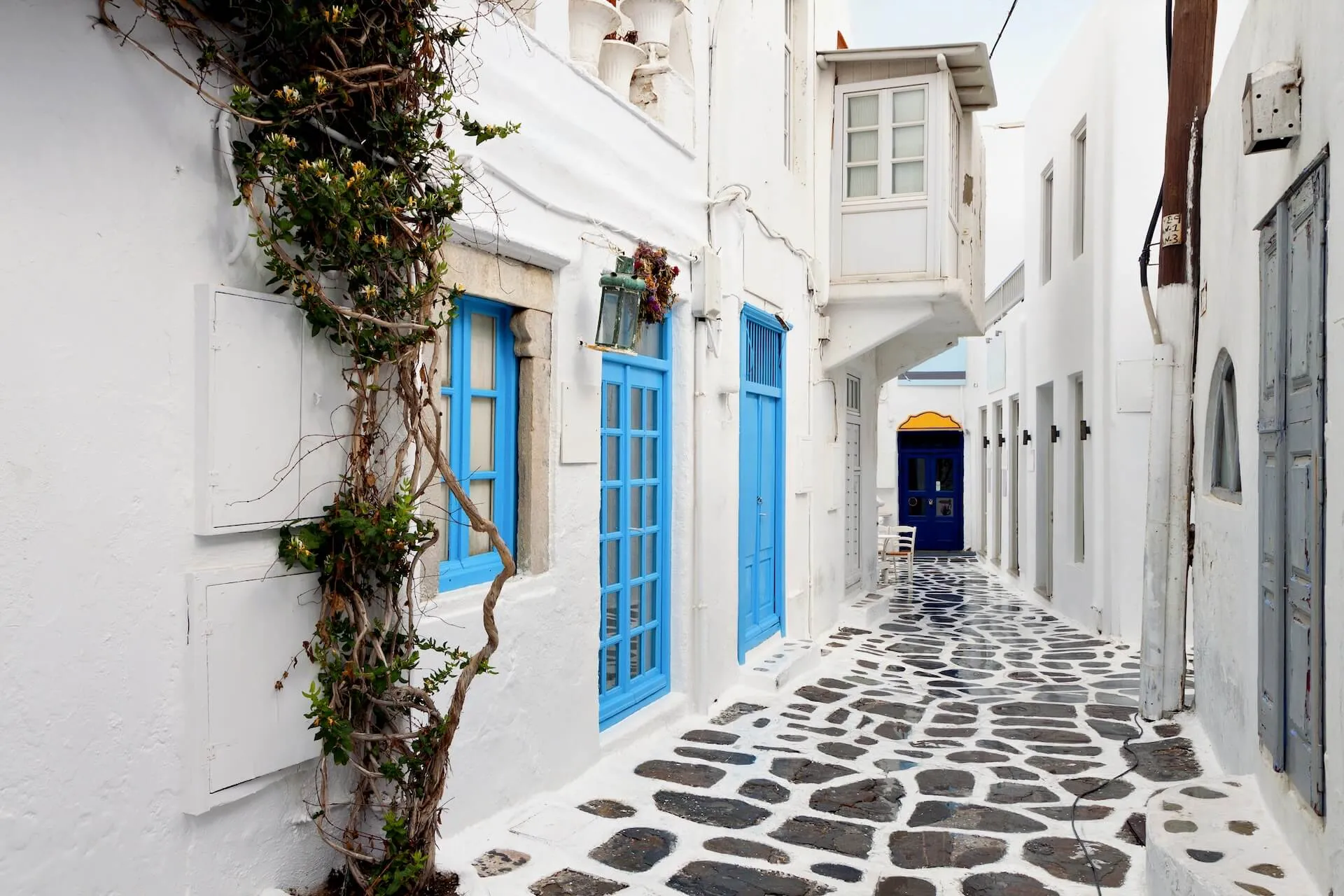 Streets in Mykonos