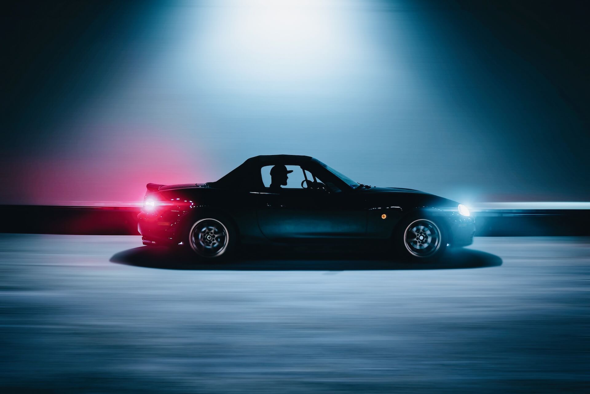 Mazda Miata MX5 - Night ride in city