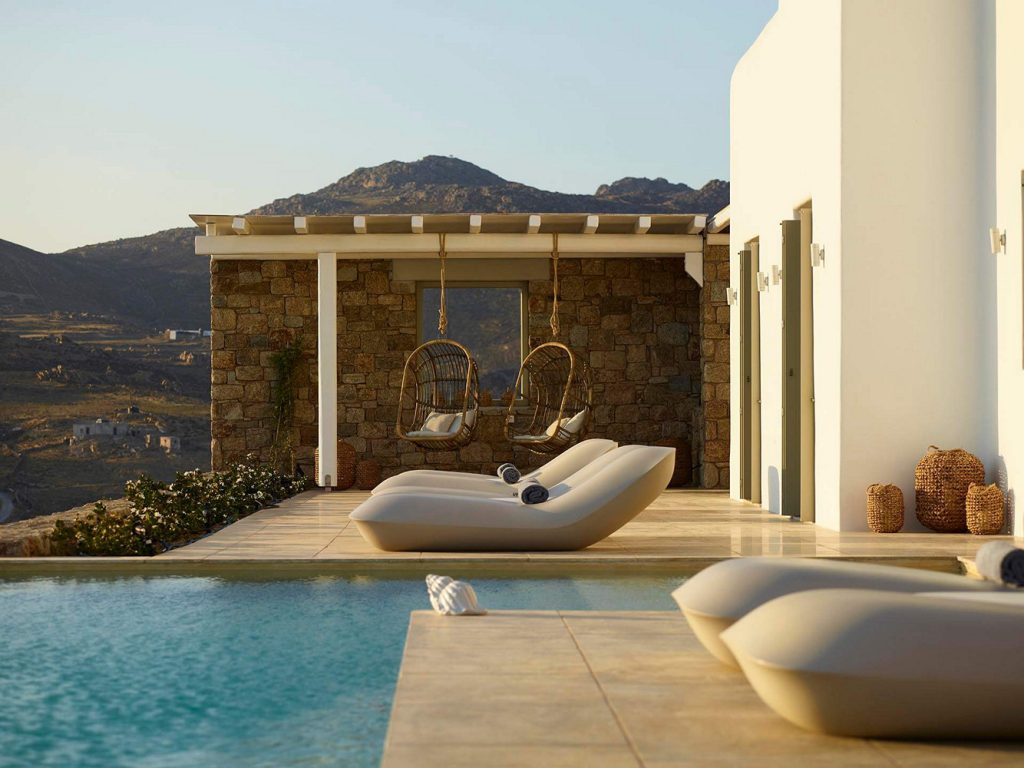 Villa Pullman in Mykonos pool