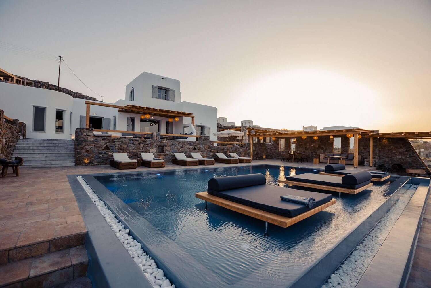 Villa Kristen outdoor area