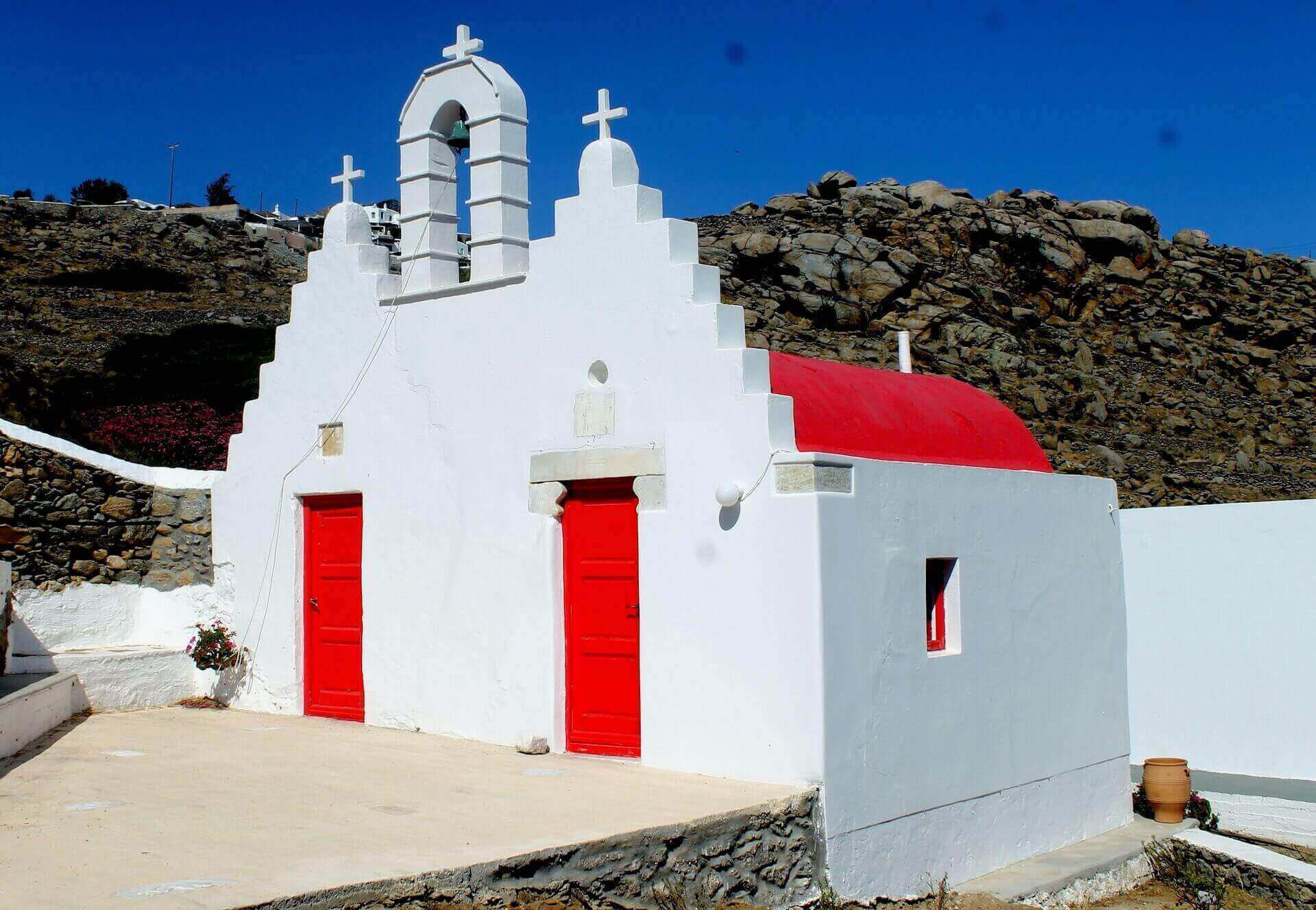Church in Mykonos 
