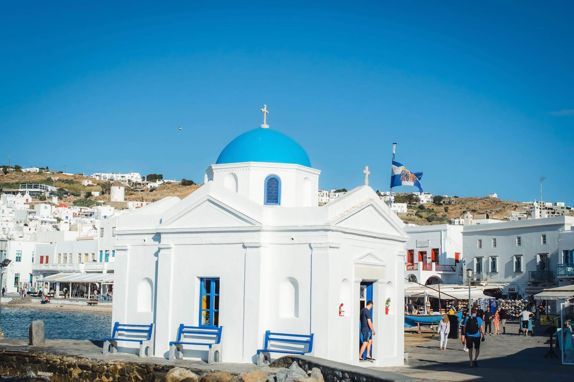 St. Nikolaos church in Mykonos town 