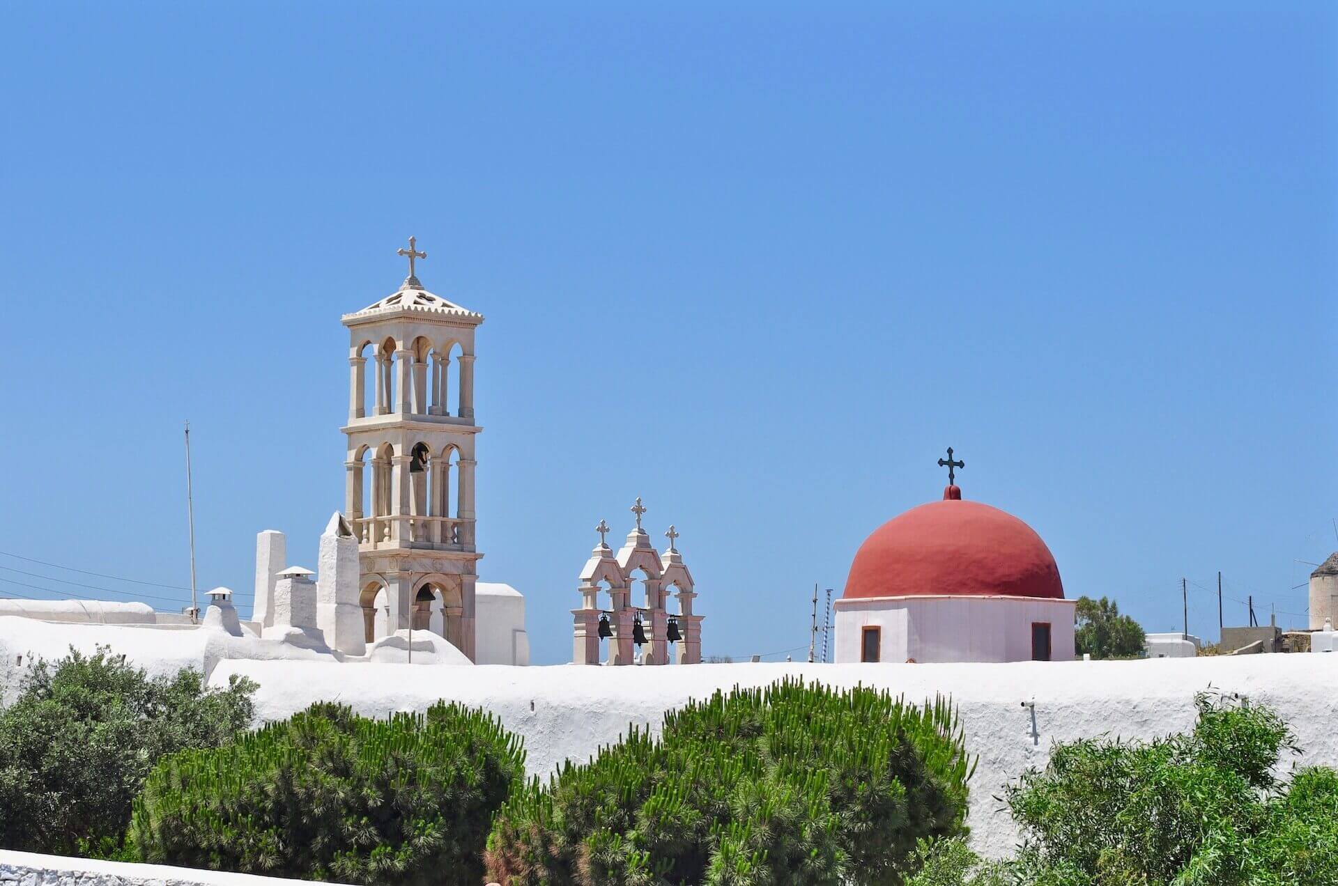 View of the Panagia Tourliani