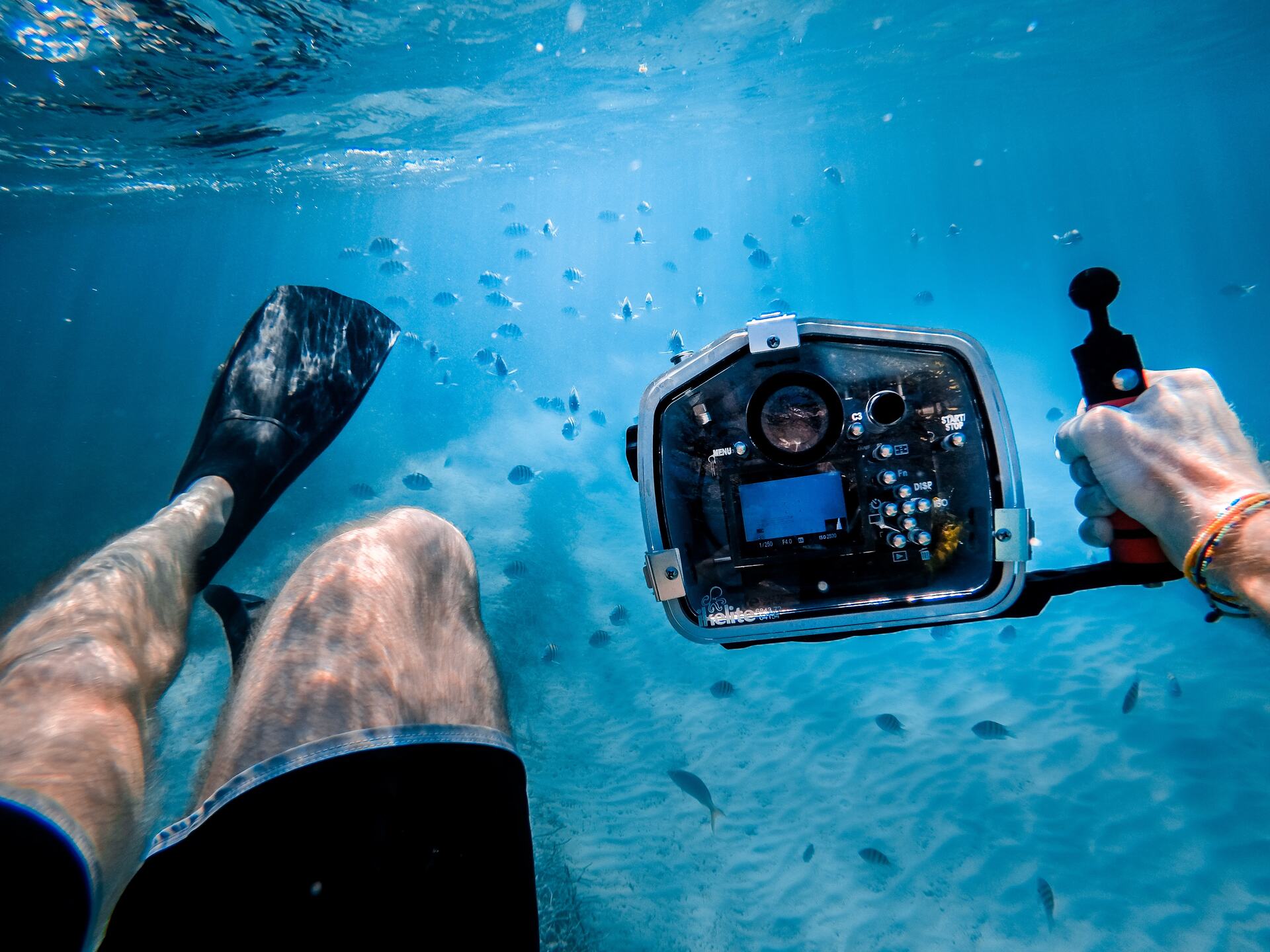 An underwater camera
