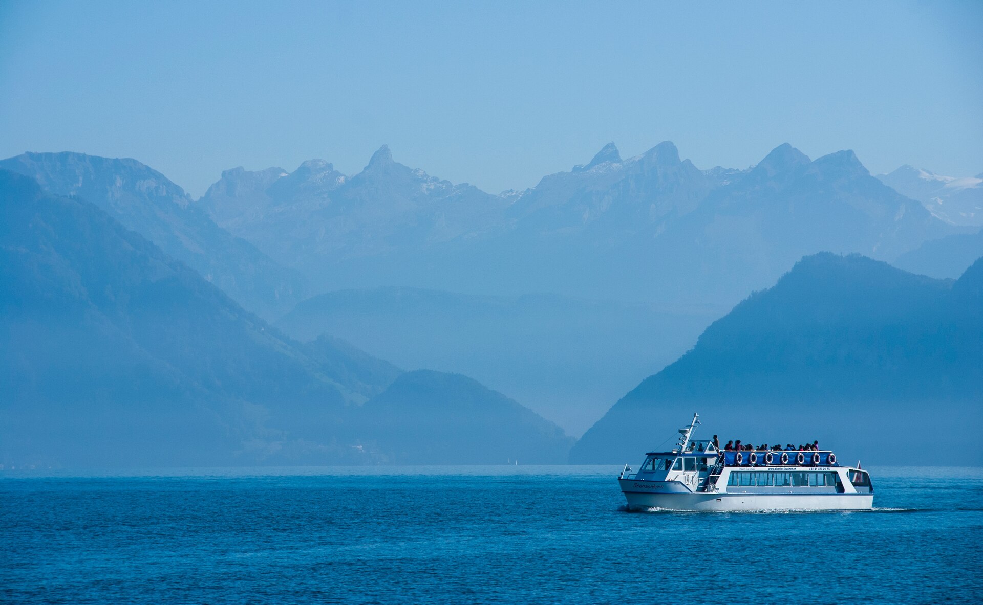 A ferry boat 