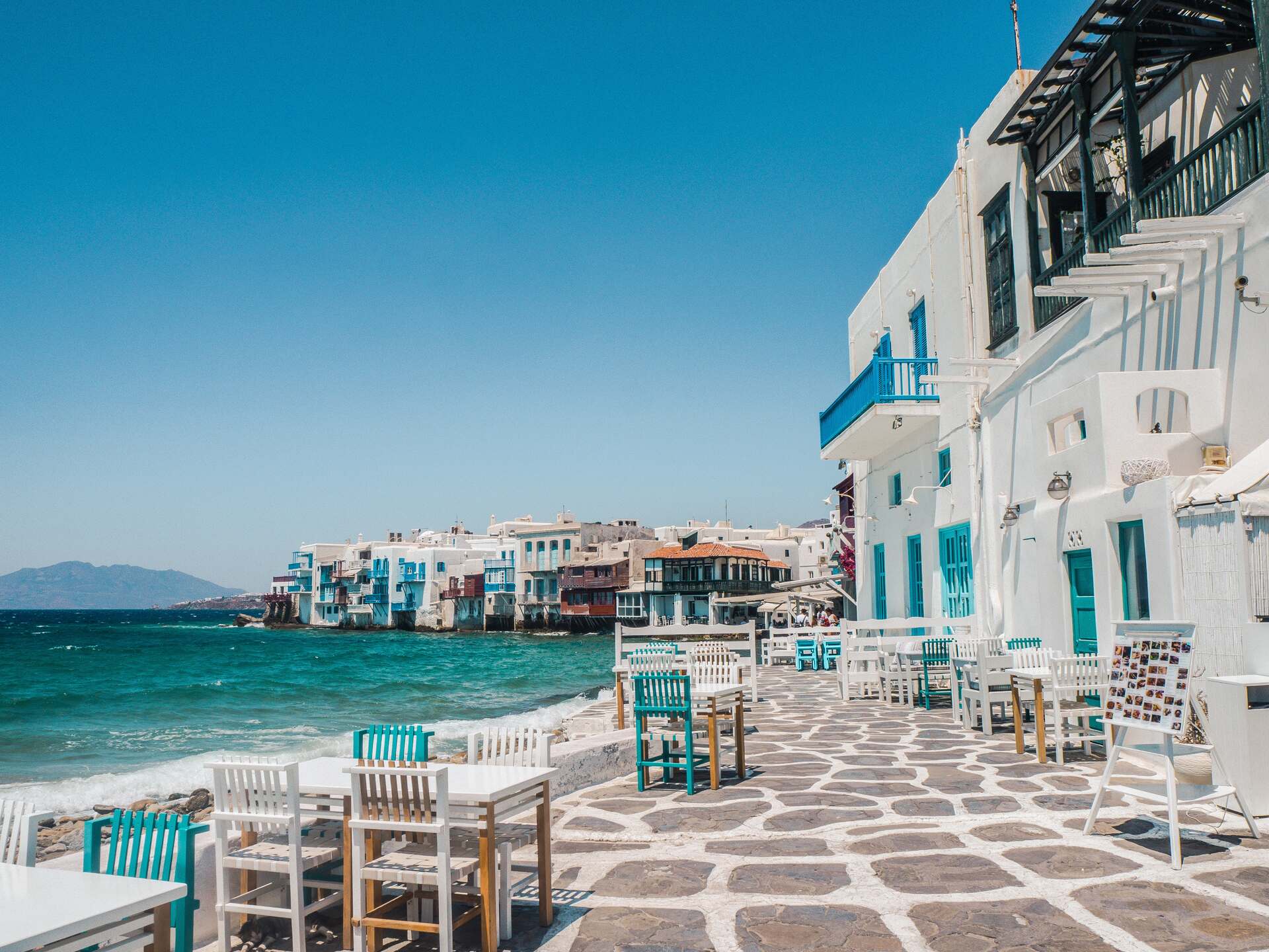 A taverna by the sea