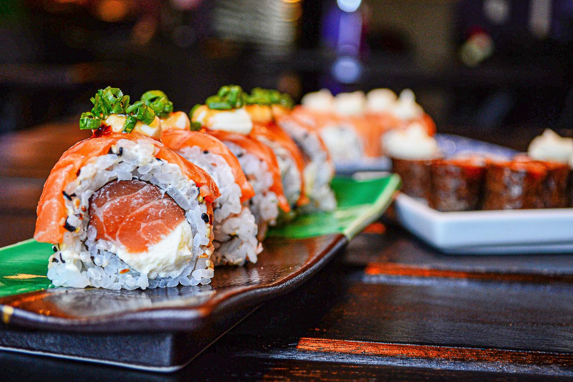 Sushi platter