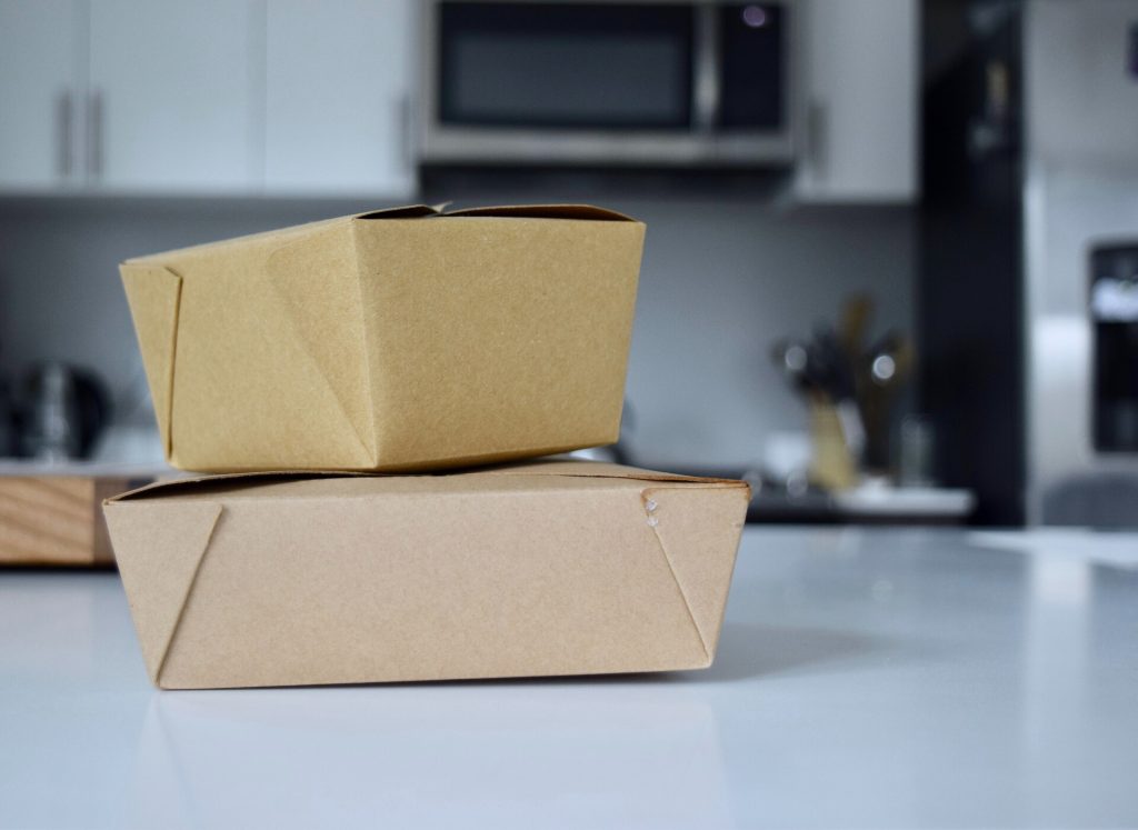 Takeout boxes