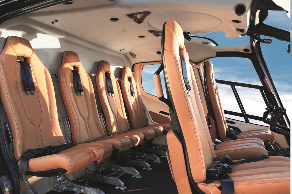 helicopter Airbus ACH-130 Aston Martin edition inside