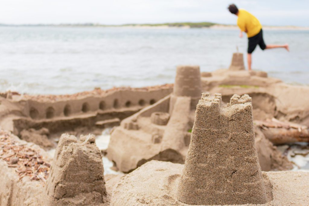 A sandcastle