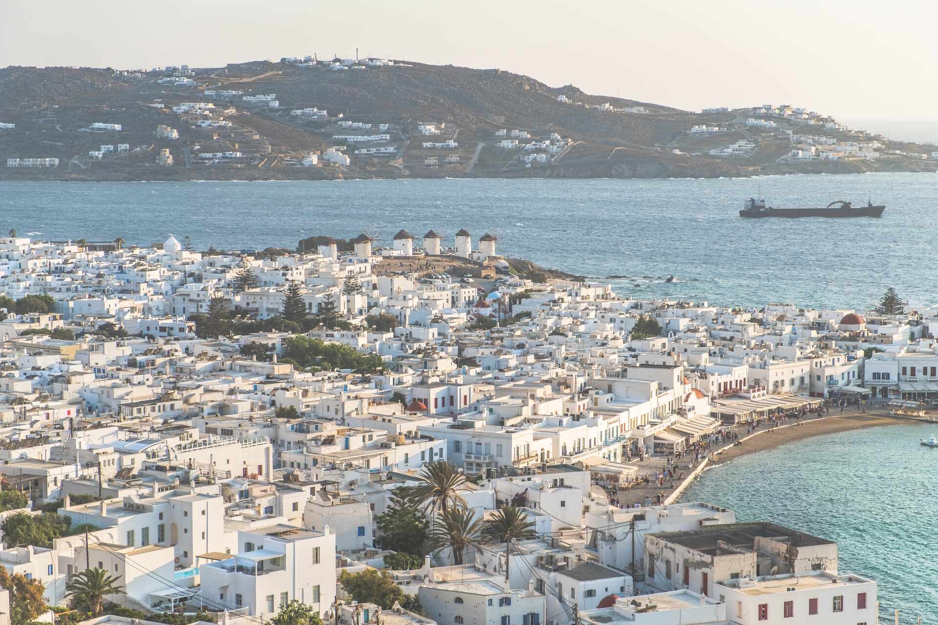 View of Mykonos