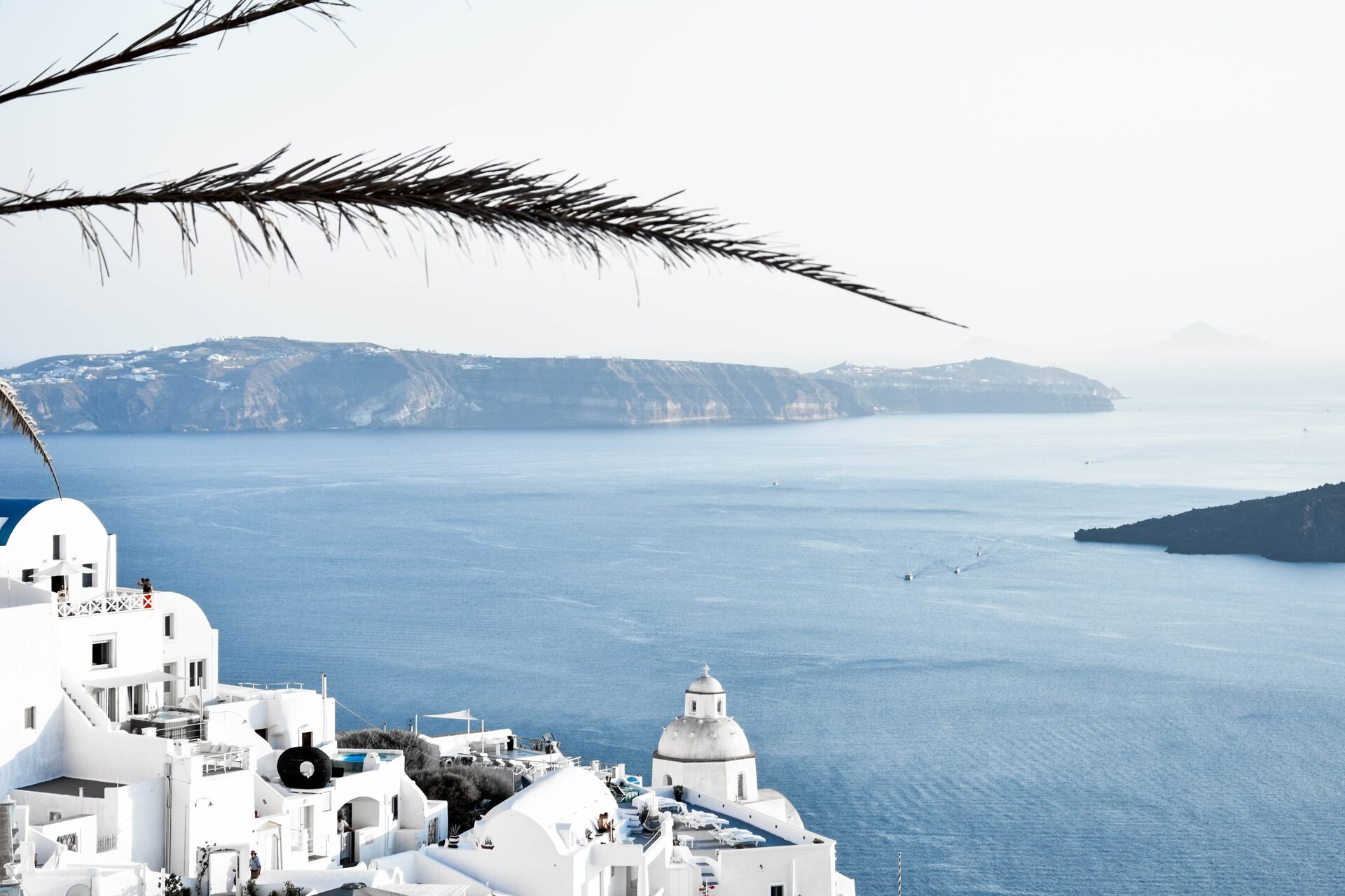 View from an island in Greece