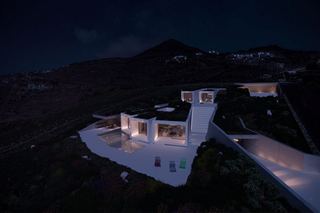 Lavish villa by the night, ready for a rent, Mykonos.