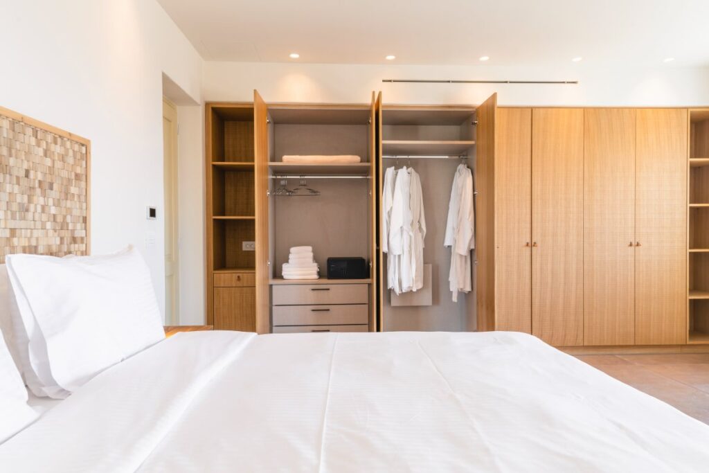 Large bedroom in the best Mykonos villa for rent