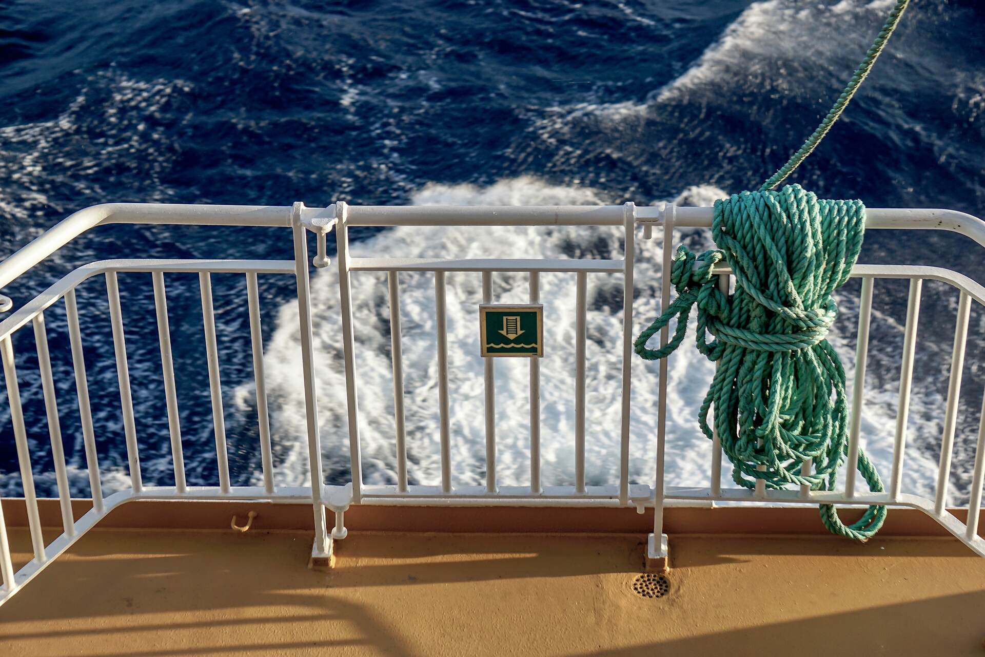 View from a Greek ferry