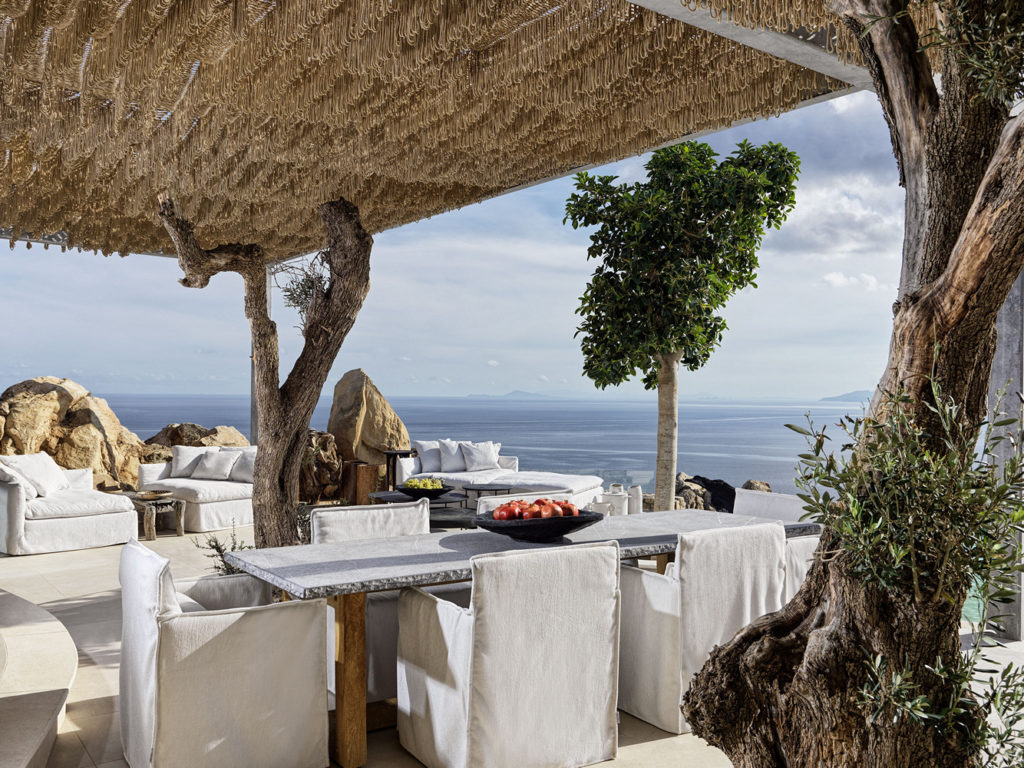 Villa Newman in Mykonos exterior