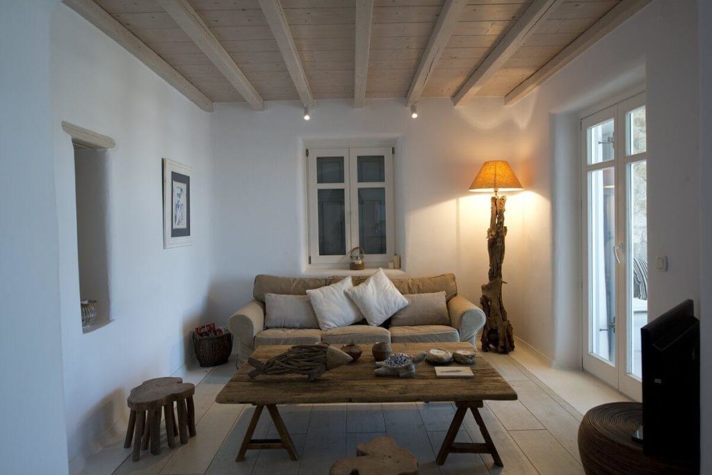 Villa Teodora Ornos Mykonos Living room 01