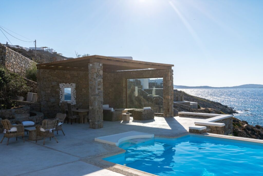 Marvelous private home for rent, Mykonos, Greece.