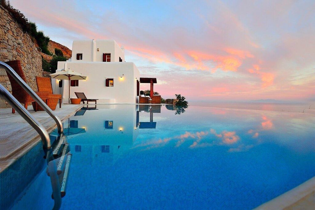 Villa Serena Agios Lazaros Mykonos Swimming pool 02
