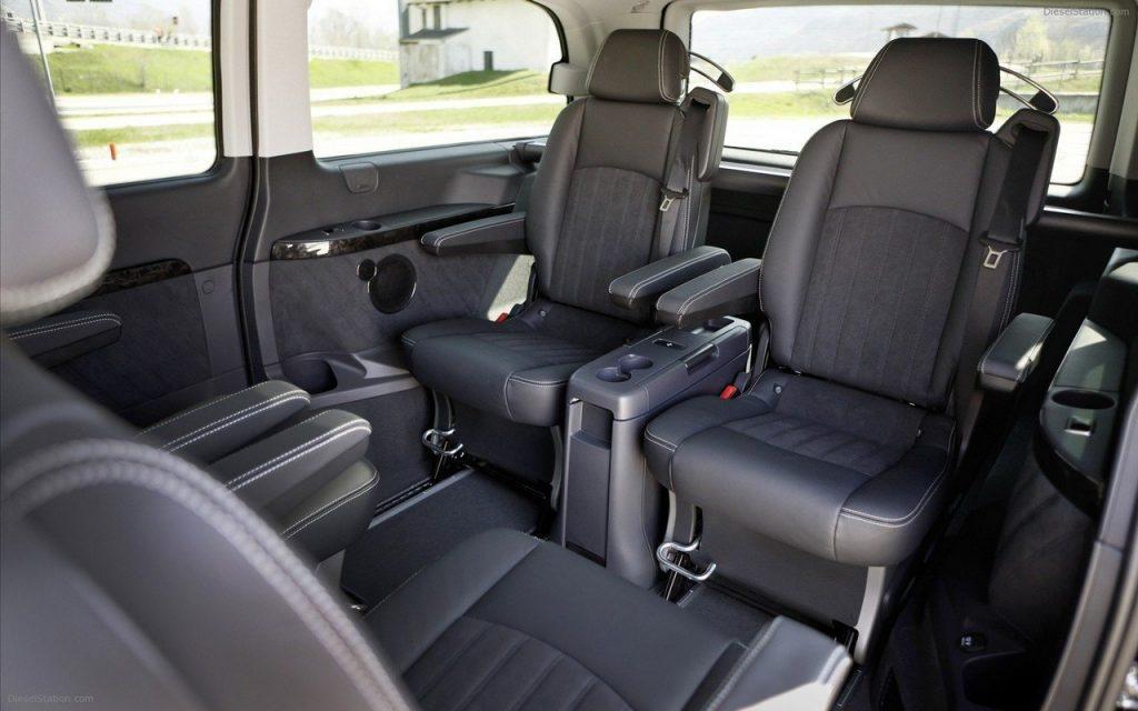 van with black comfort leather seats