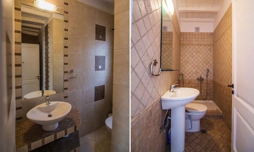 Villa_Star1_22.jpg Kanalia Mykonos Interior, washstand, mirror, towel rack, door, towel