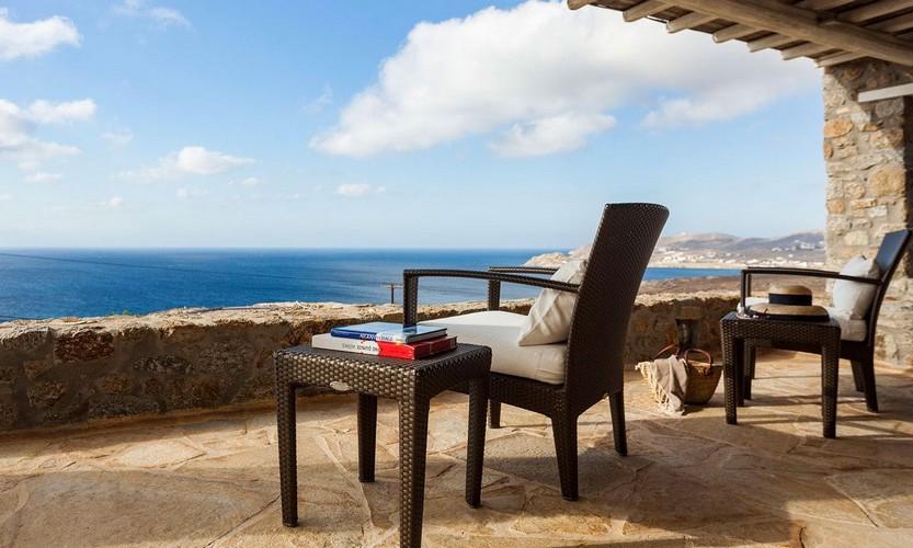 balcony ideal for read book in chair and watch beautiful view