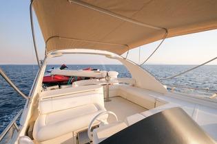 Yacht_Noe_02.jpg Mykonos Exterior, deck, wheel, sea, sky, horizon