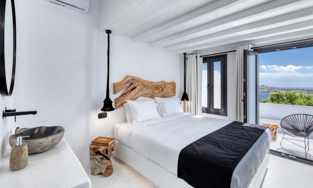 double single bedded sleeping room with balcony