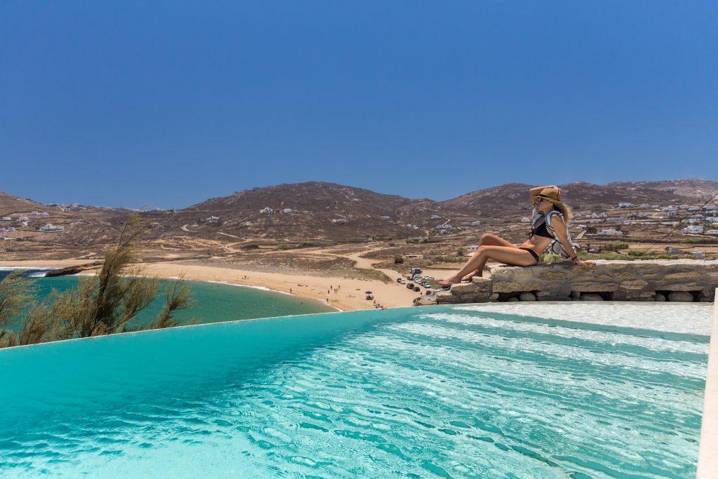 outdoor area ideal for swimming and chilling
